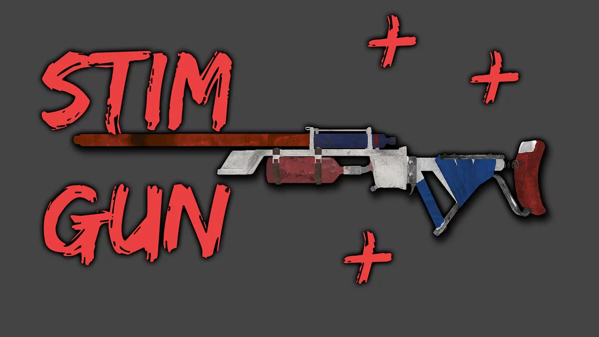 Fallout 4 — Stim Gun - пушка, лечащая союзников