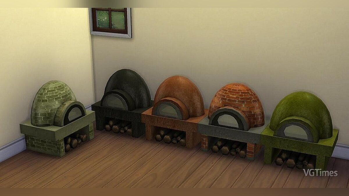 The Sims 4 — Сельская глиняная печь для пиццы 