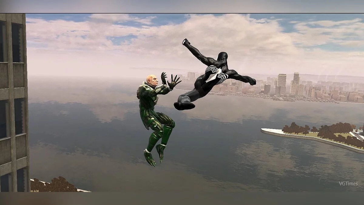 Spider-Man: Web of Shadows (2008) — Чёрный костюм из Unlimited Spider-Man