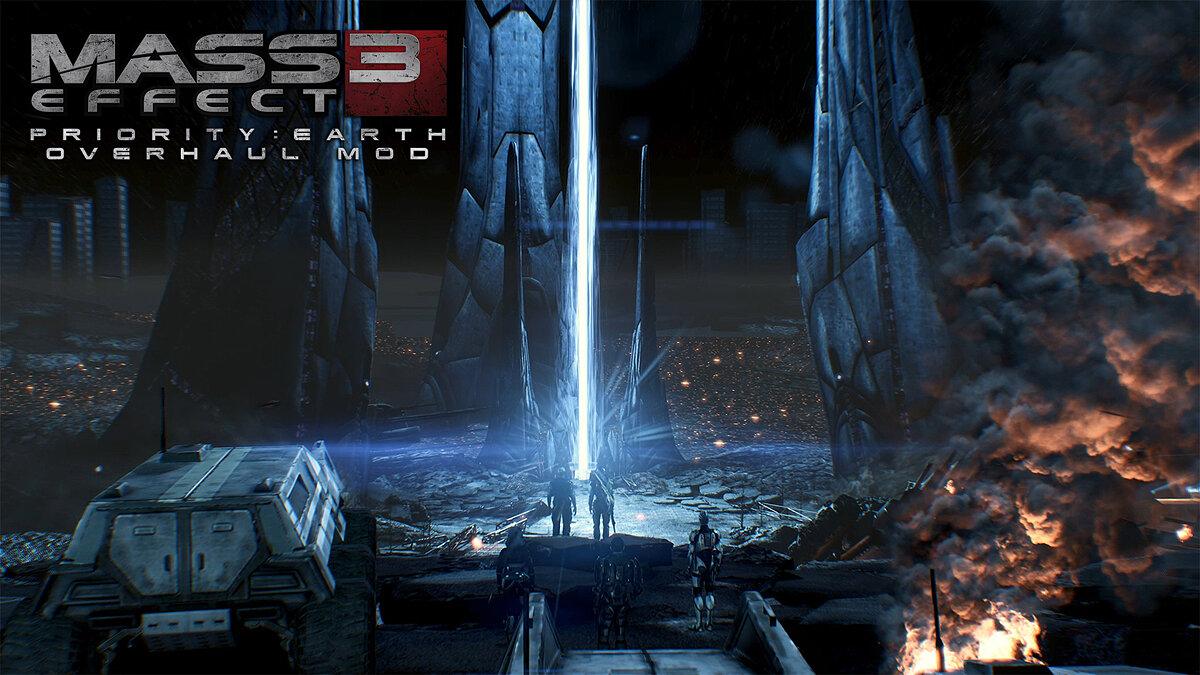 Mass Effect 3 — Priority Earth Overhaul – доработка Лондона