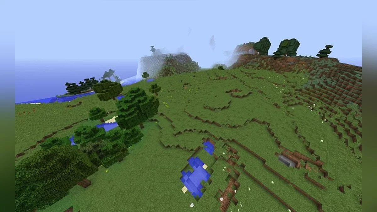 Minecraft — The Wave – весь мир плавает, как на волнах