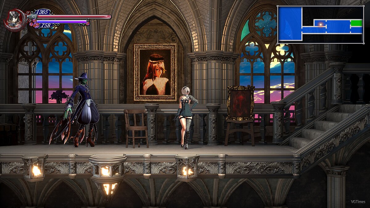 Bloodstained: Ritual of the Night — 2B Кайне играбельный персонаж