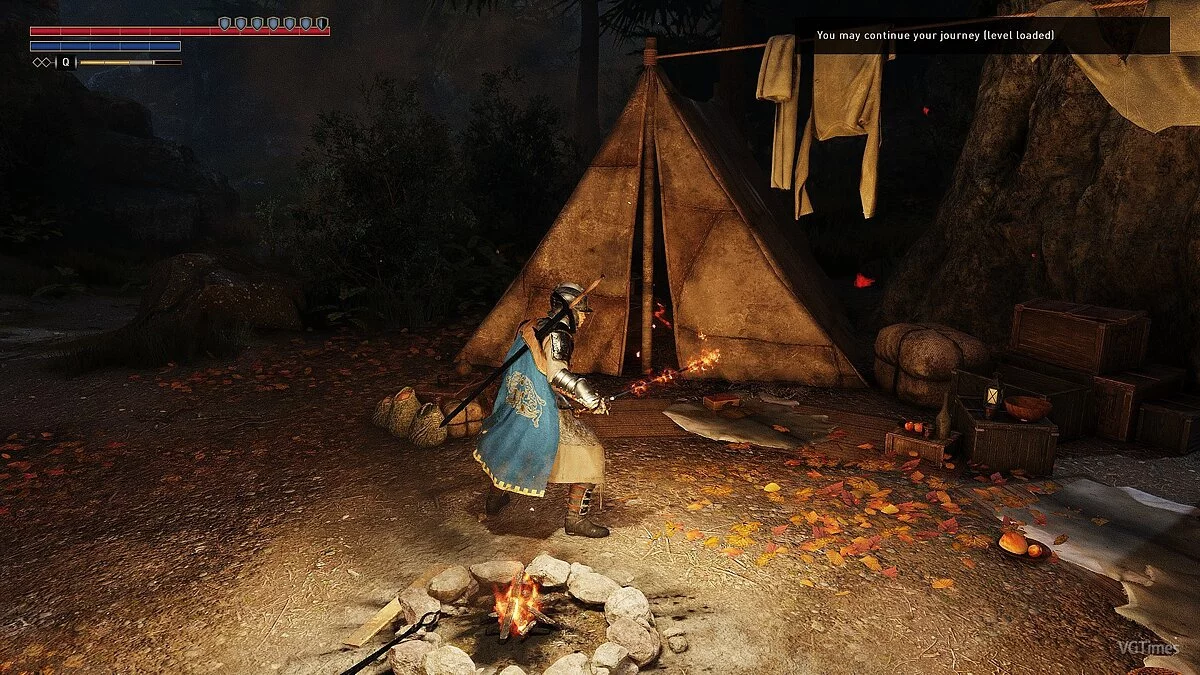 GreedFall — Отображение экипированного оружия
