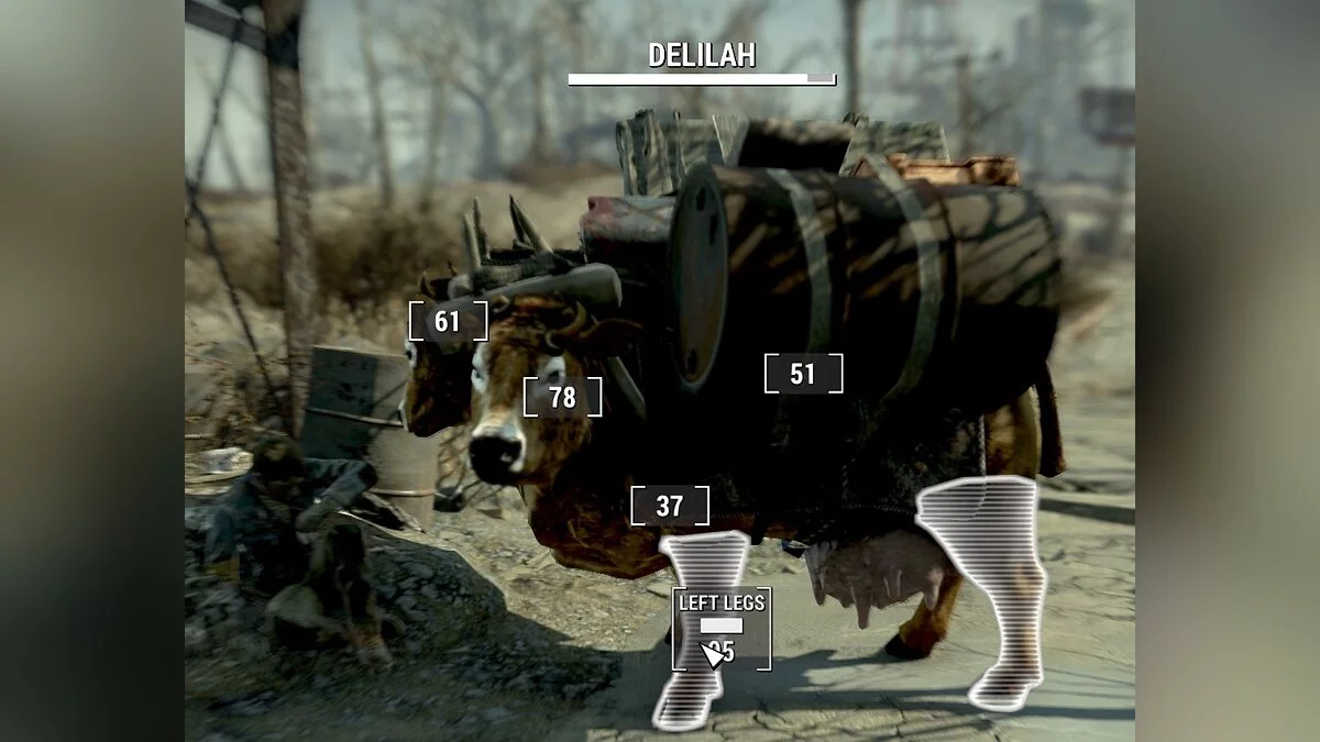 Fallout 4 — Уникальные брамины бессмертны