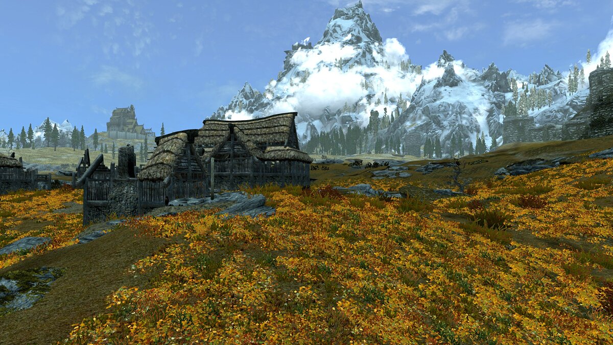 Elder Scrolls 5: Skyrim Special Edition — Заброшенная деревня