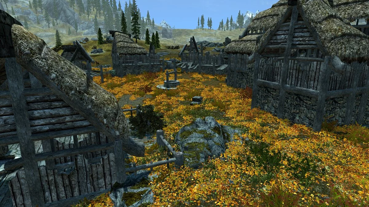 Elder Scrolls 5: Skyrim Special Edition — Заброшенная деревня