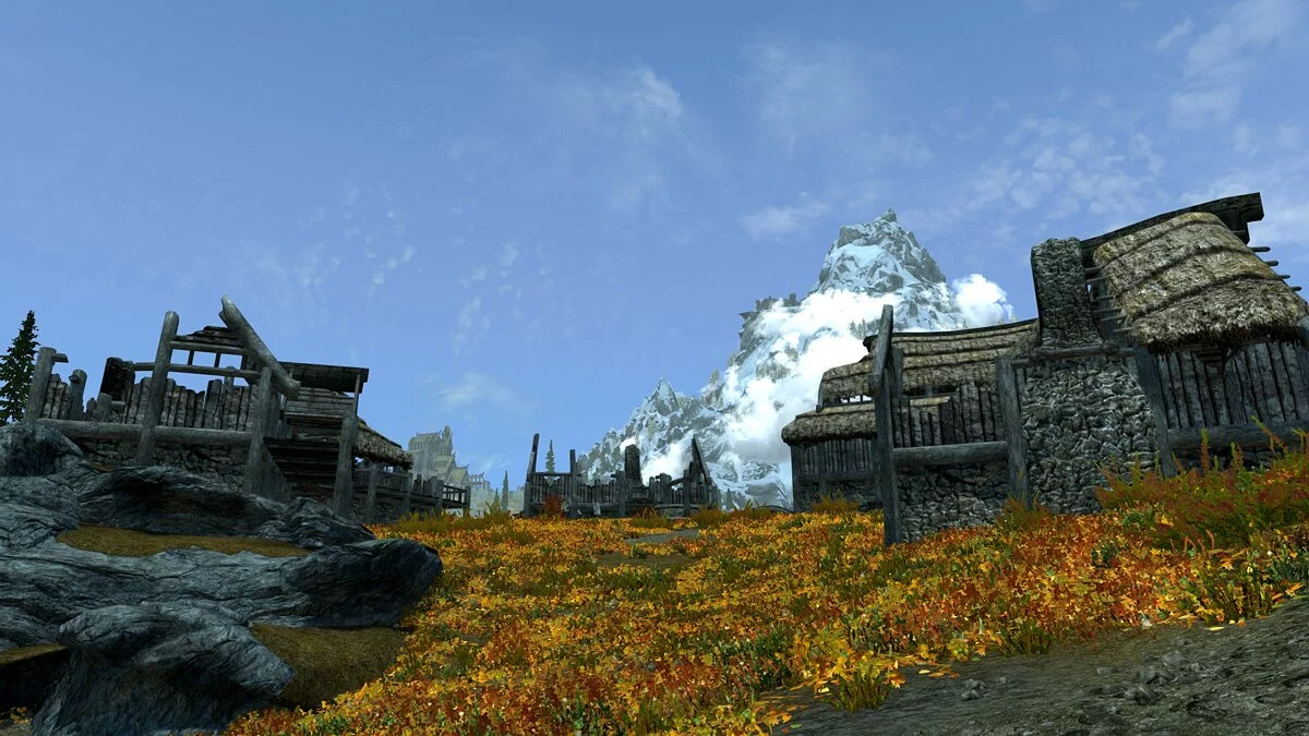Elder Scrolls 5: Skyrim Special Edition — Заброшенная деревня