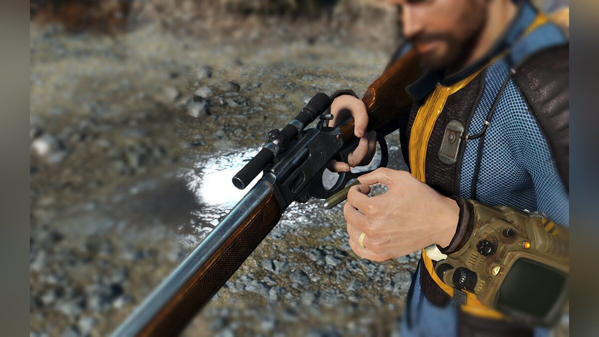 Fallout 4 hunting rifle фото 104