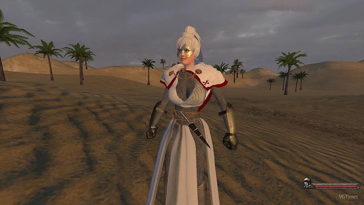 Mount &amp; Blade: Warband — Gold and Steel - женские версии шлемов