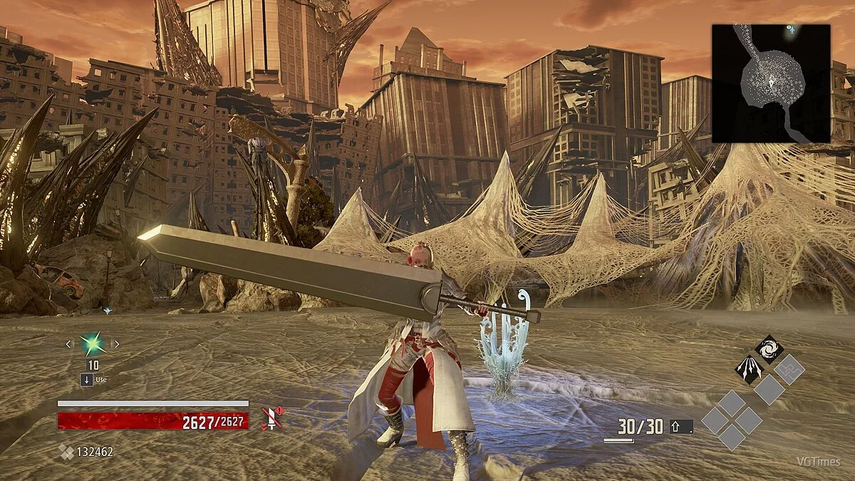 Code Vein — Меч «Убийца Драконов»