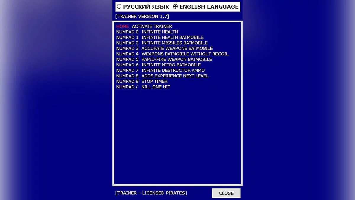 Batman: Arkham Knight — Трейнер (+11)