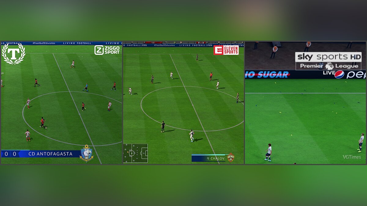 FIFA 20 — Три ТВ логотипа