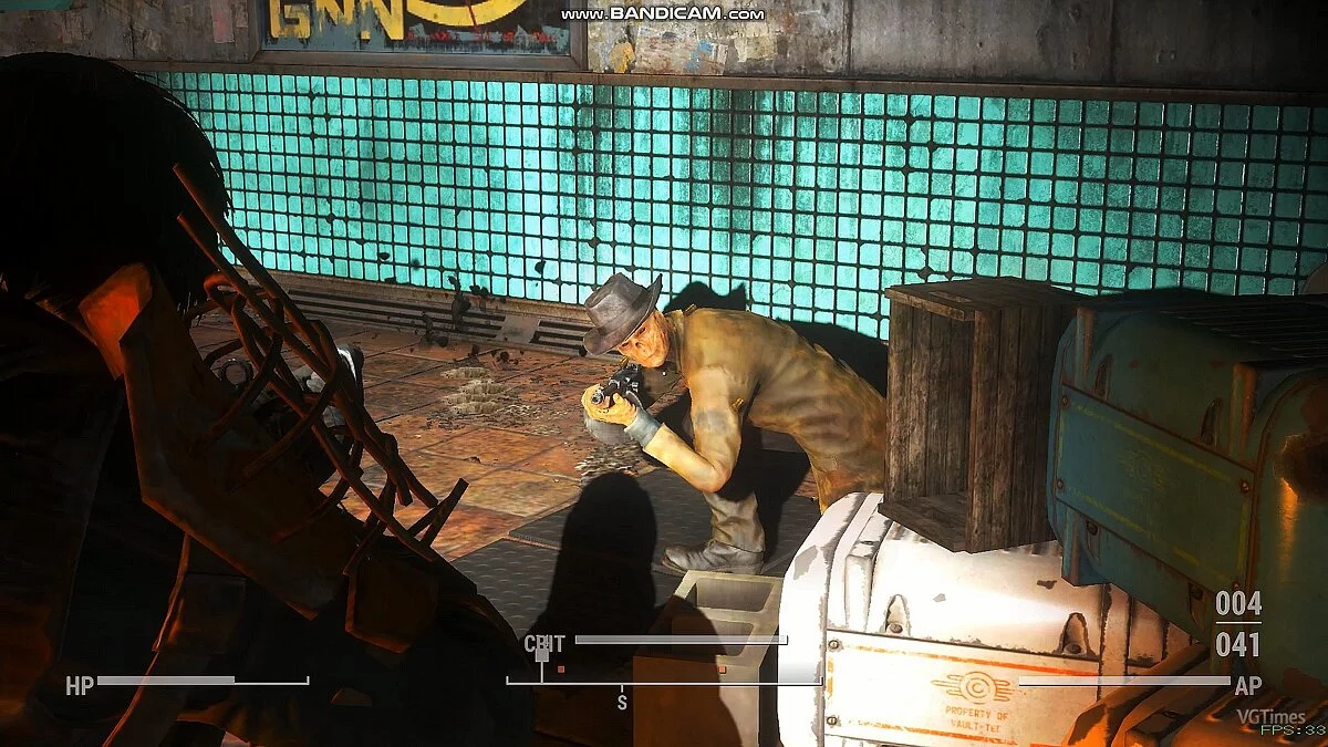 Fallout 4 — Реалистичная физика пуль и персонажей