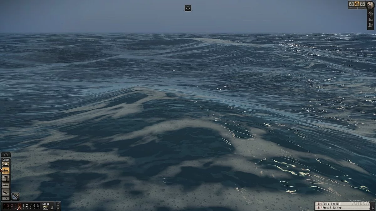 Silent Hunter 5: Battle of the Atlantic — Реалистичная вода