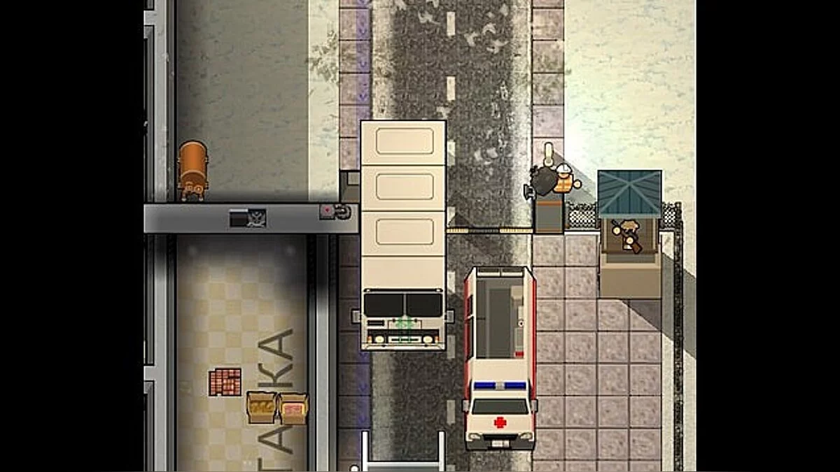 Prison Architect — Русский мод + Русский зимний мод