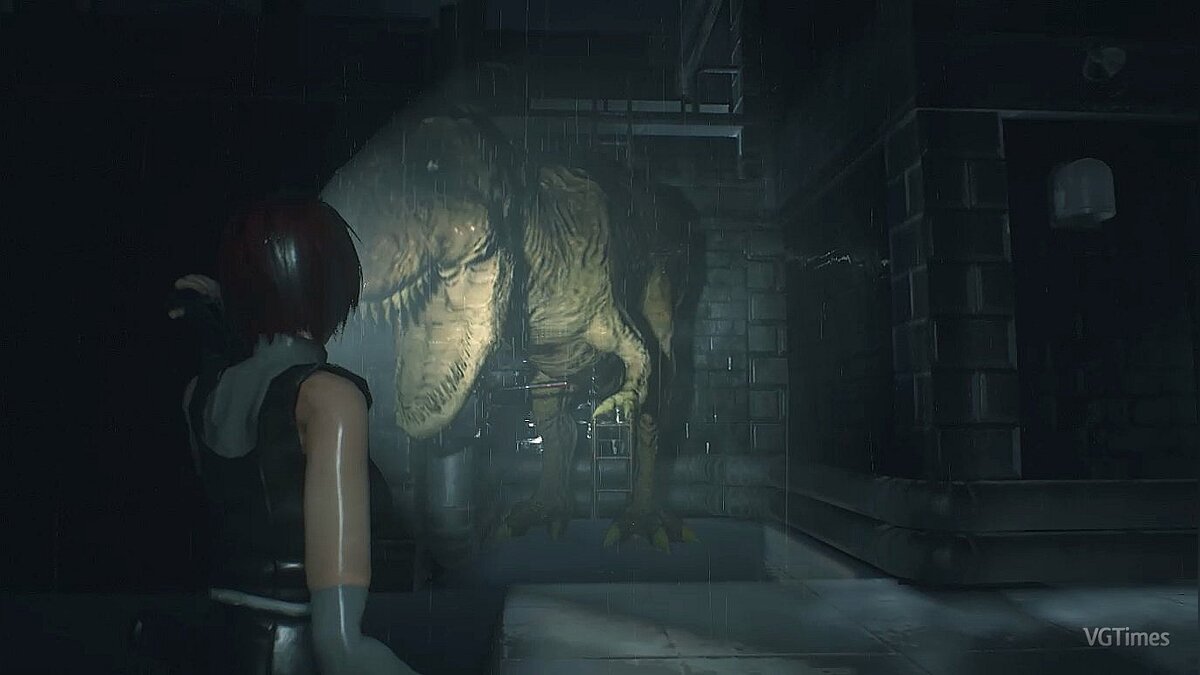 Resident Evil 2 — Ти-Рекс из Dino Crisis