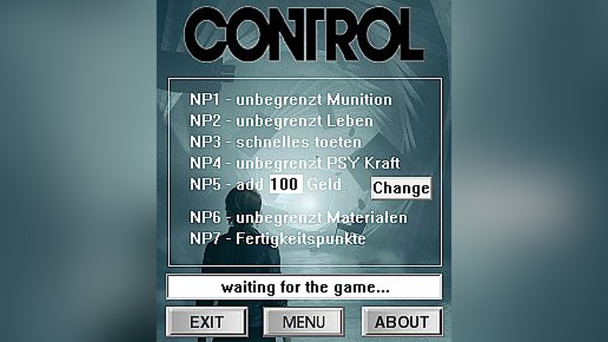 Control — Трейнер (+7) [1.04.01: DX11 / DX12]