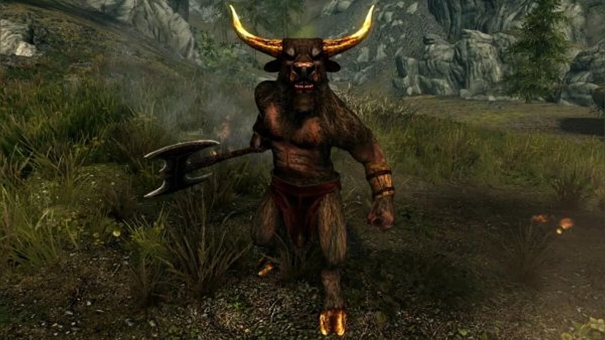 The Elder Scrolls 5: Skyrim — Сиродильские минотавры