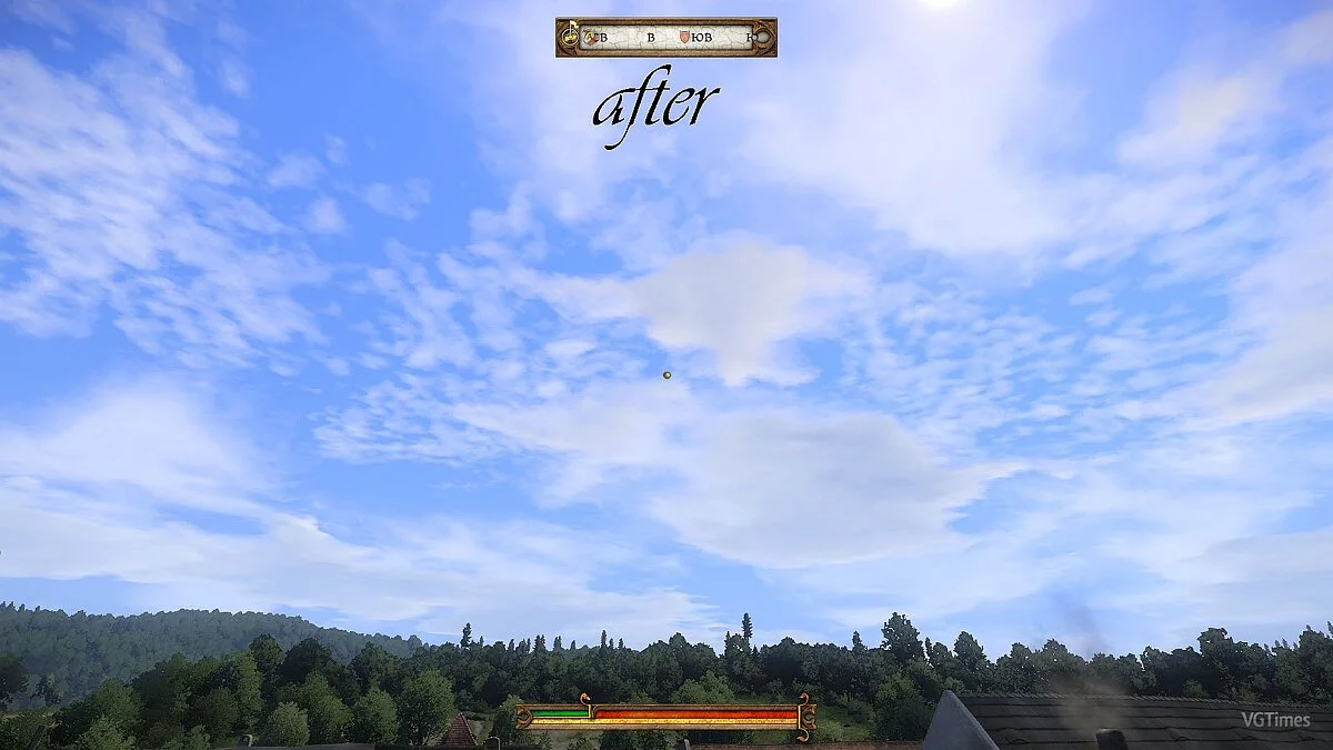 Kingdom Come: Deliverance — Улучшение качества облаков на небе