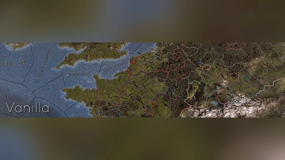 Europa Universalis 4 — Перерождение Европы - мод на графическую составляющую