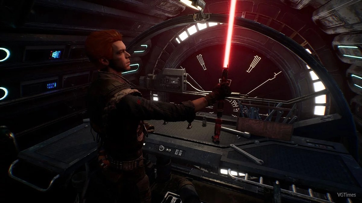 Star Wars Jedi: Fallen Order — Красный лазерный меч