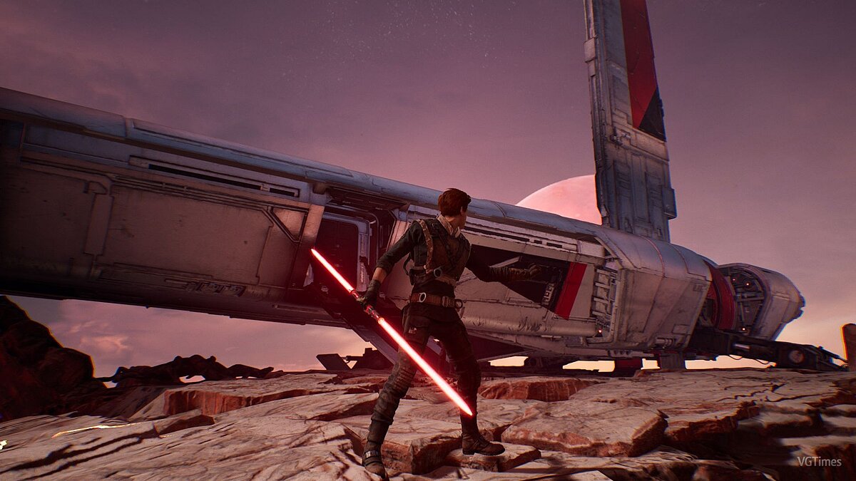 Star Wars Jedi: Fallen Order — Красный лазерный меч