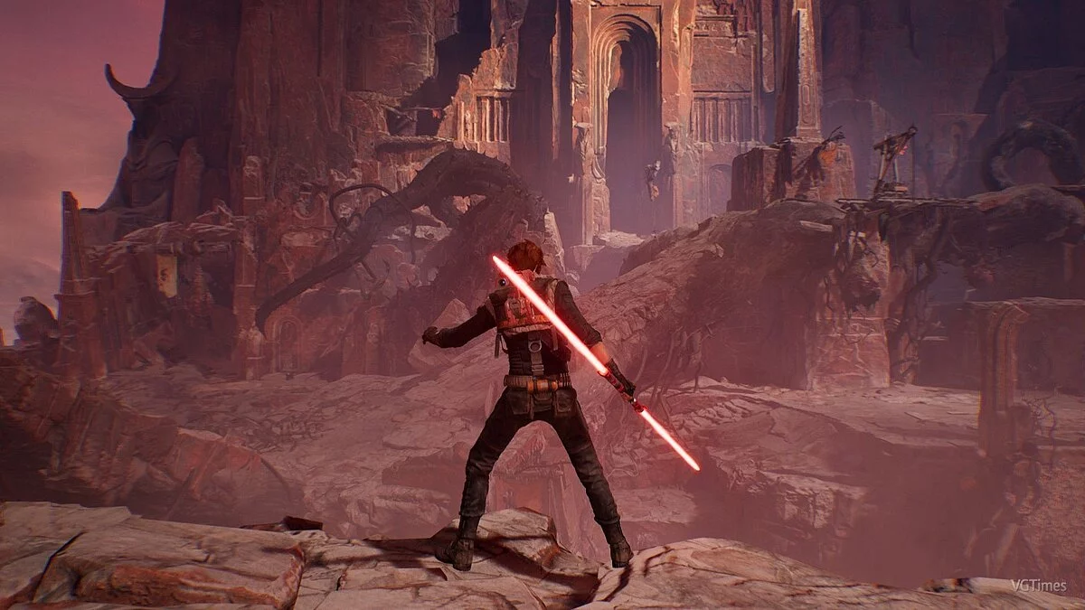 Star Wars Jedi: Fallen Order — Красный лазерный меч