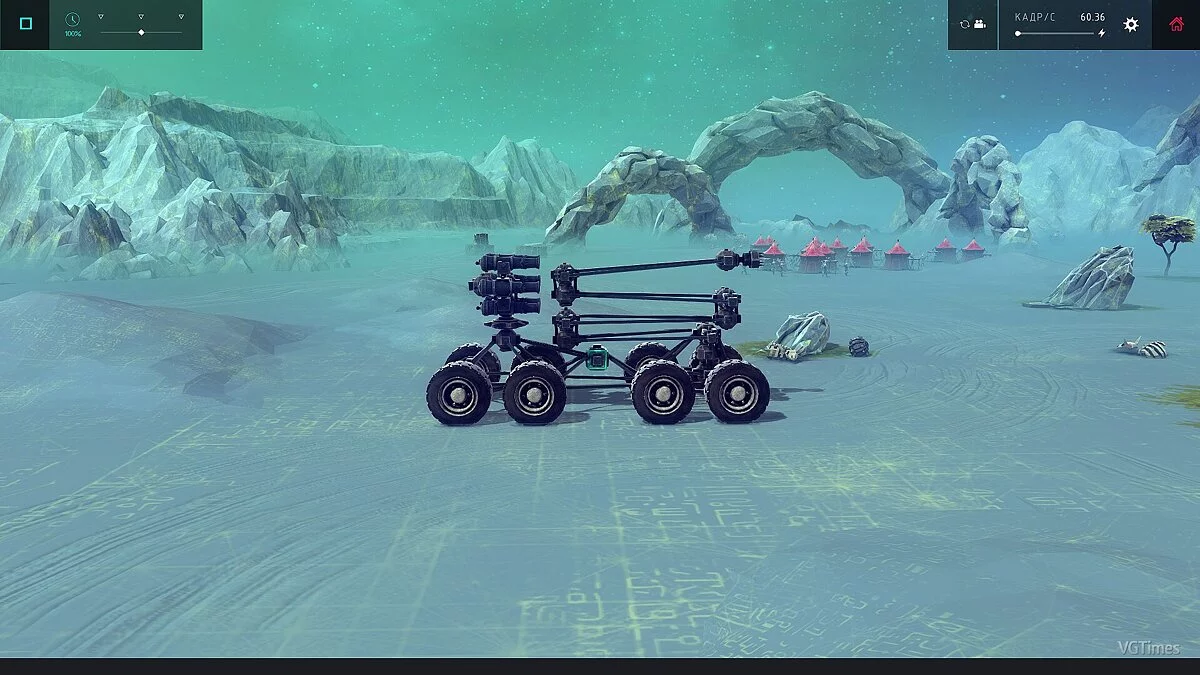 Besiege — Кран манипулятор с пушками