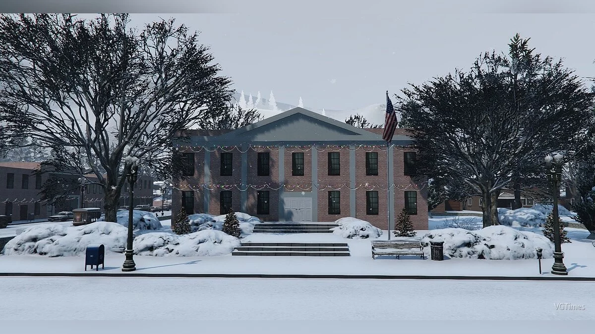 GTA 5 — Рождественский городок