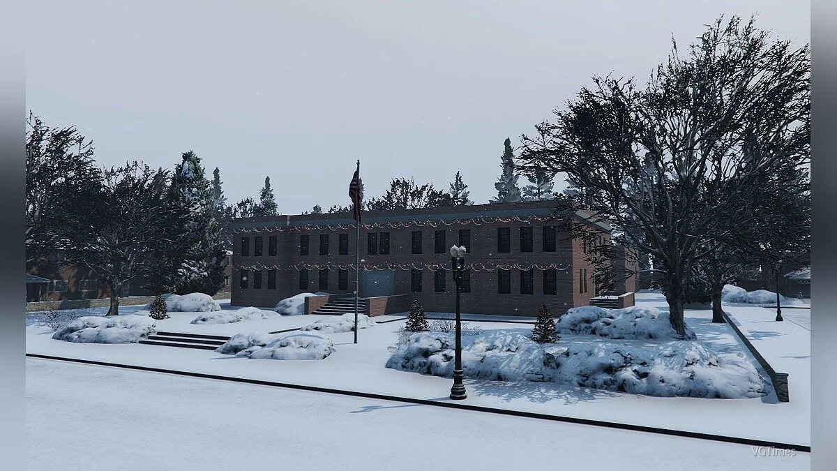 GTA 5 — Рождественский городок