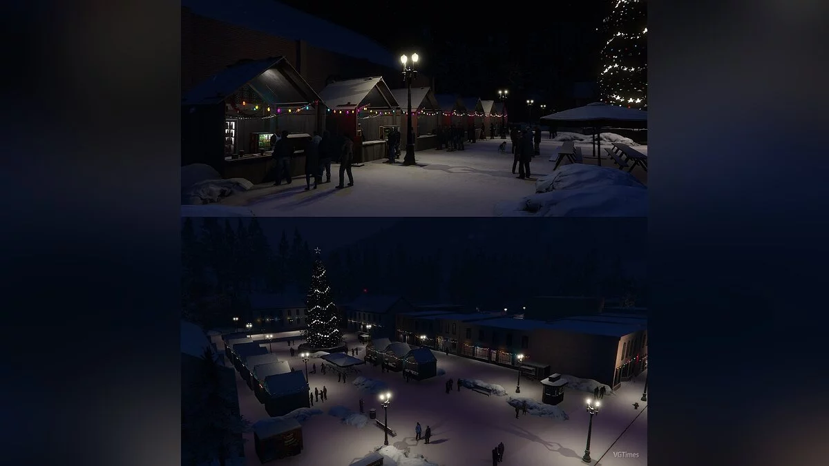 GTA 5 — Рождественский городок
