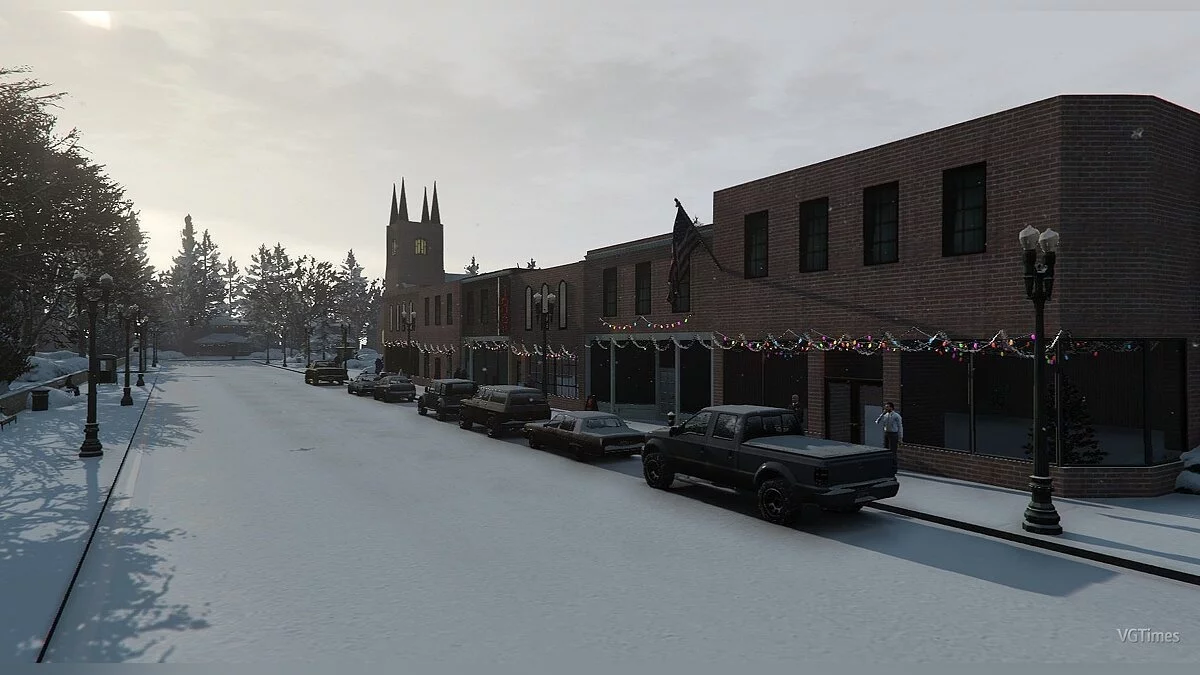 GTA 5 — Рождественский городок