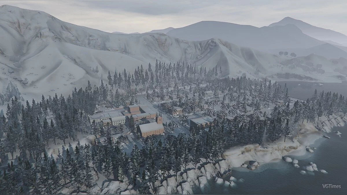 GTA 5 — Рождественский городок