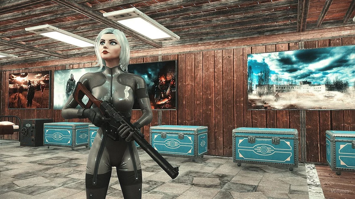Fallout 4 — Metal Gear Solid BB Corps Suit - CBBE Bodyslide