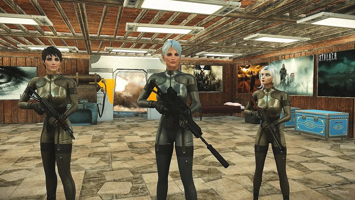 Fallout 4 — Metal Gear Solid BB Corps Suit - CBBE Bodyslide