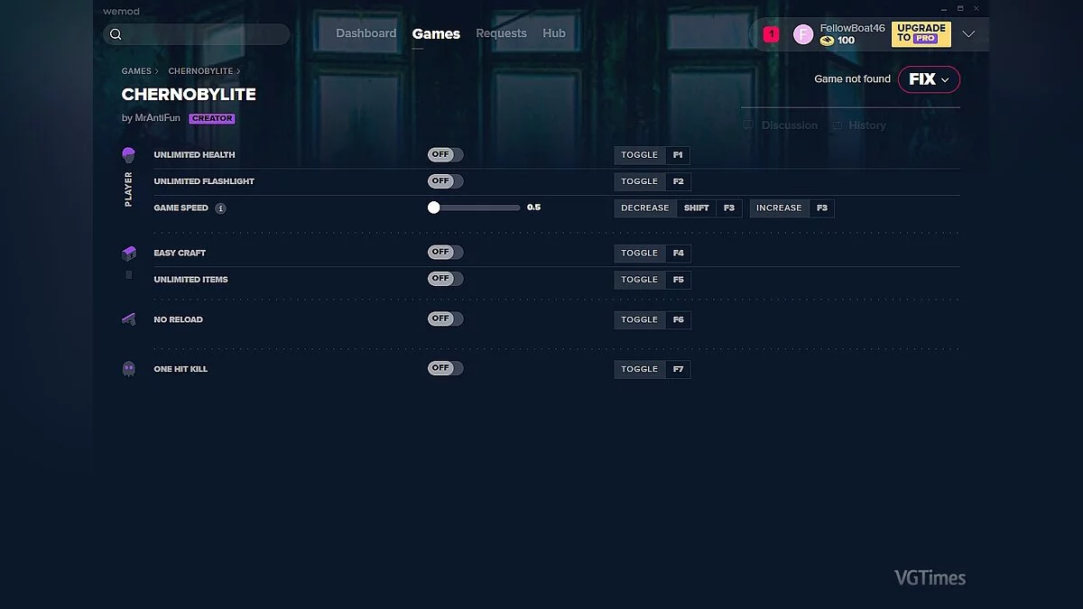 Chernobylite — Трейнер (+7) от 18.12.19 [WeMod]