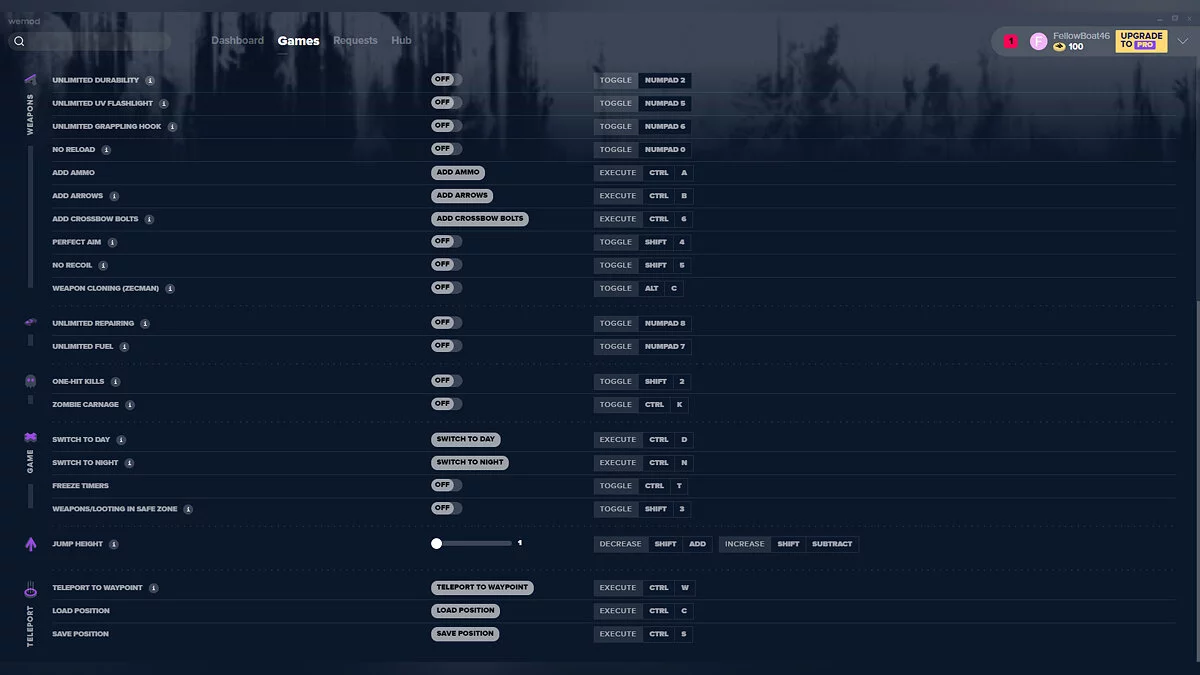 Dying Light — Трейнер (+35) от 10.12.19 [WeMod]