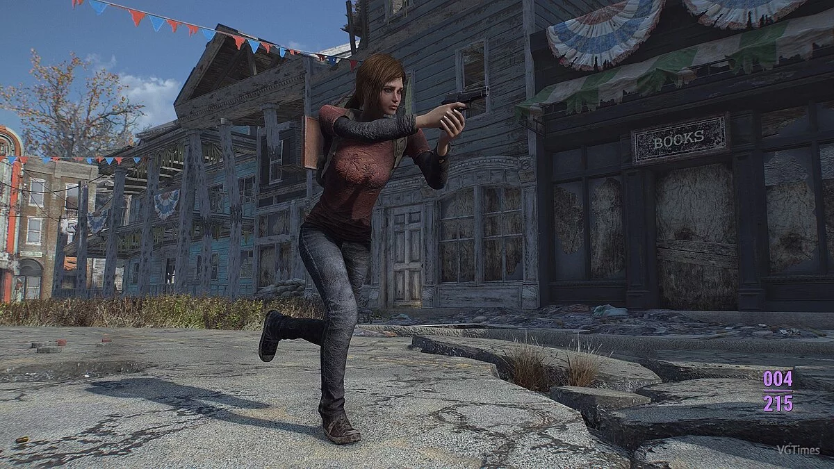 Fallout 4 — Элли из The Last of Us 2