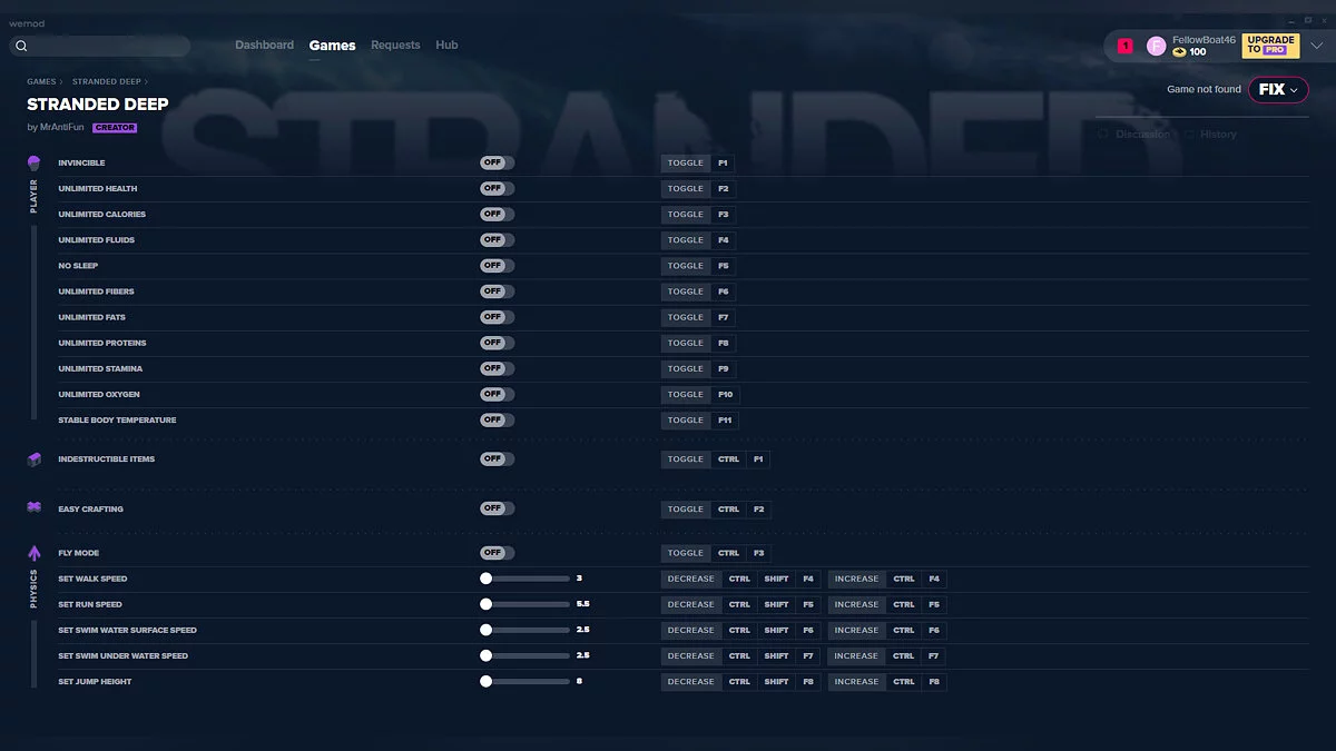 Stranded Deep — Трейнер (+19) от 21.11.19 [WeMod]