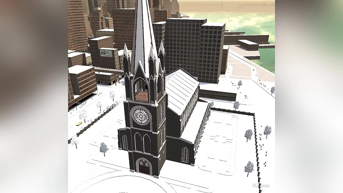 Spider-Man: Web of Shadows (2008) — Зимний город