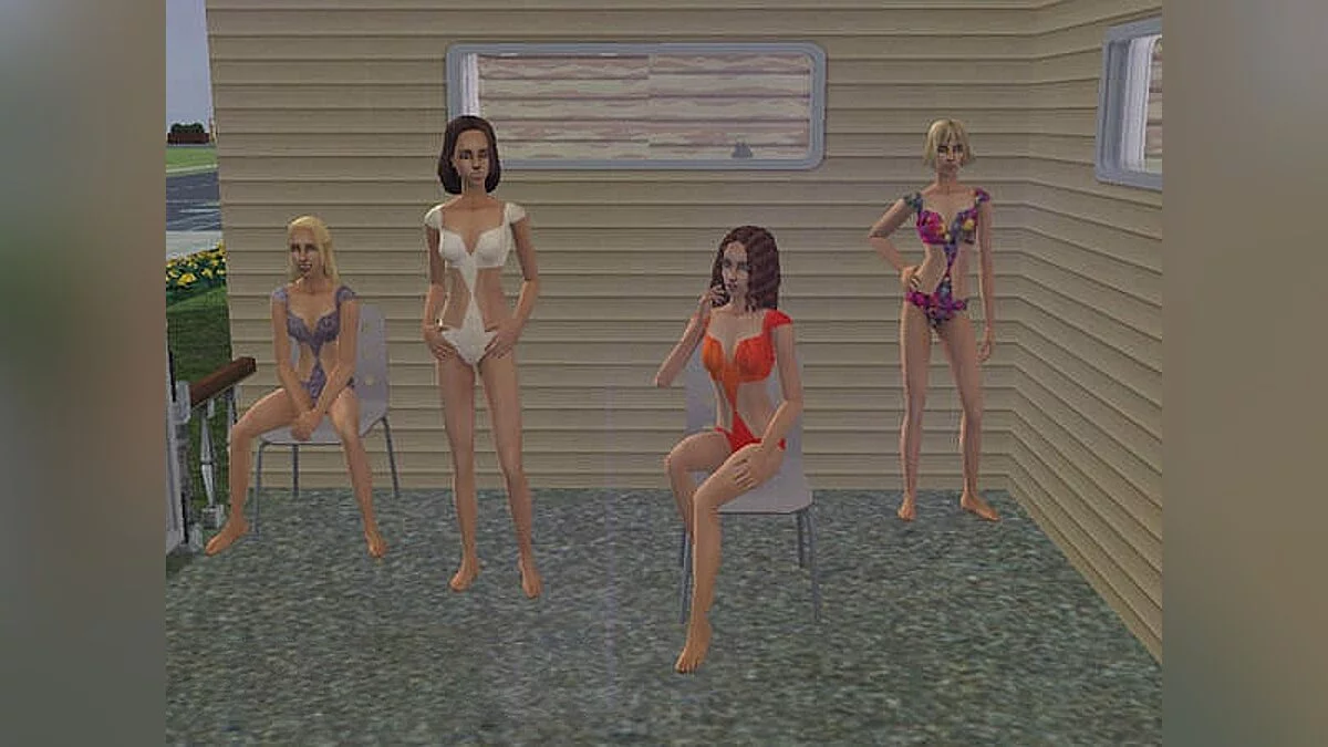 Sims 2 — Набор одежды для Ж
