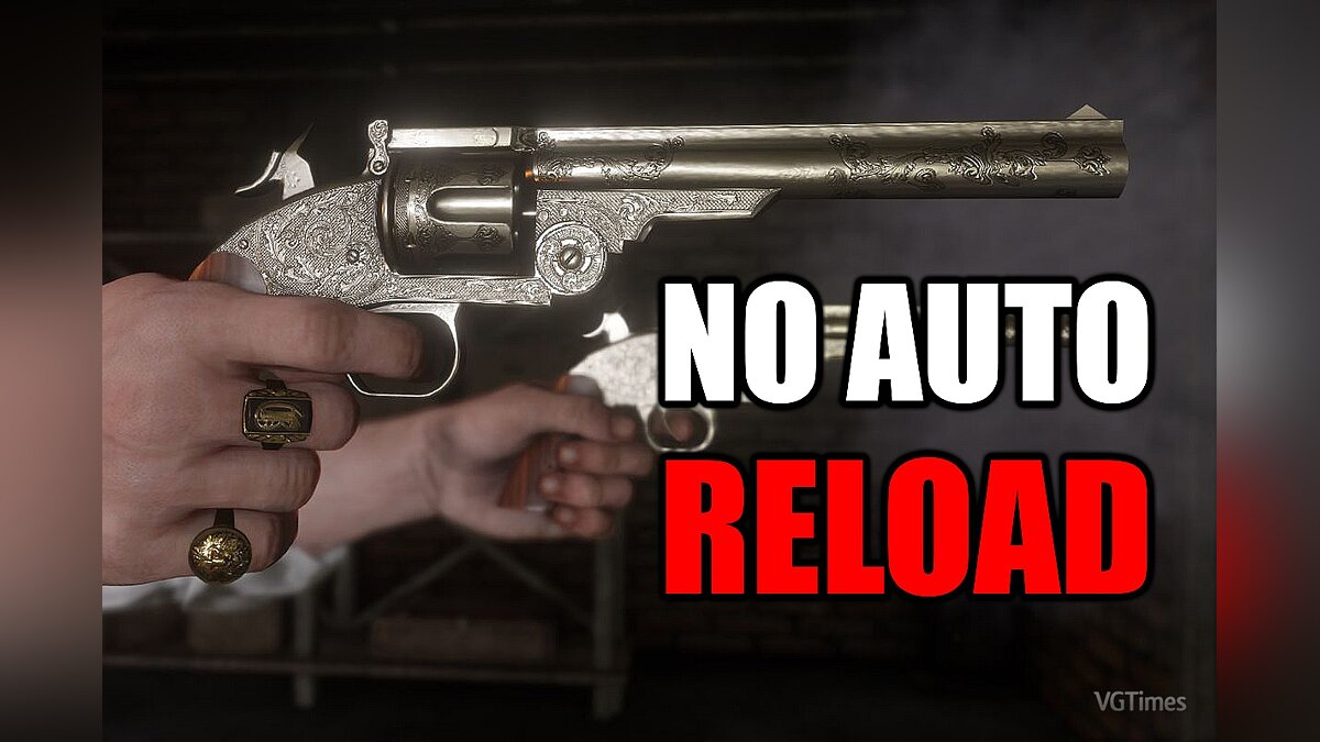 Red Dead Redemption 2 — Отключение автоматической перезарядки