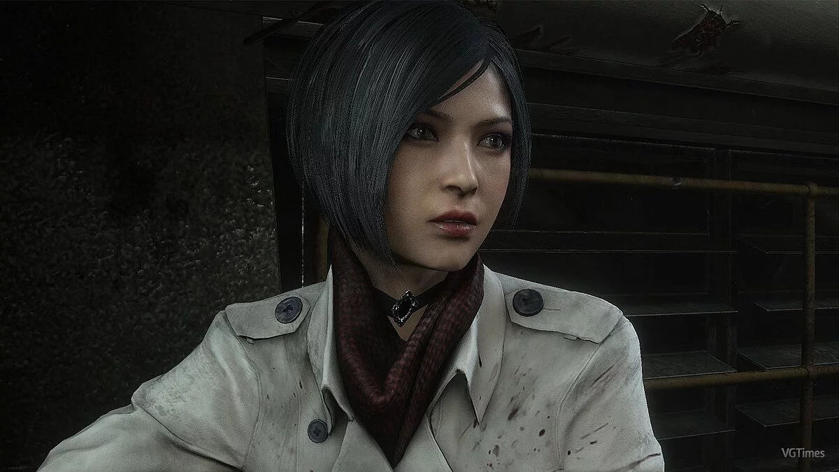 Resident Evil 2 — Новые текстуры лица и фиолетовое платье для Ады Вонг