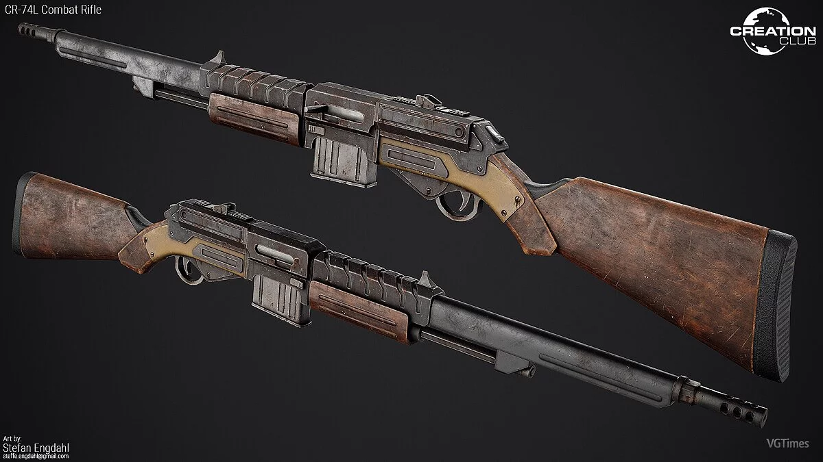 Fallout 4 — CR-74L Combat Rifle