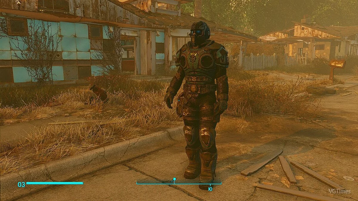 Fallout 4 — Броня из Gears Of War