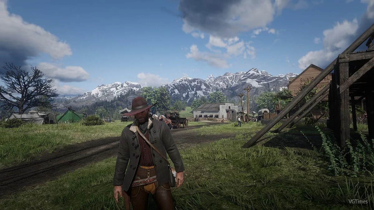 Red Dead Redemption 2 — Снижение виньетки