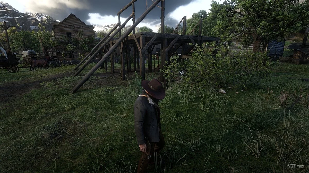 Red Dead Redemption 2 — Снижение виньетки