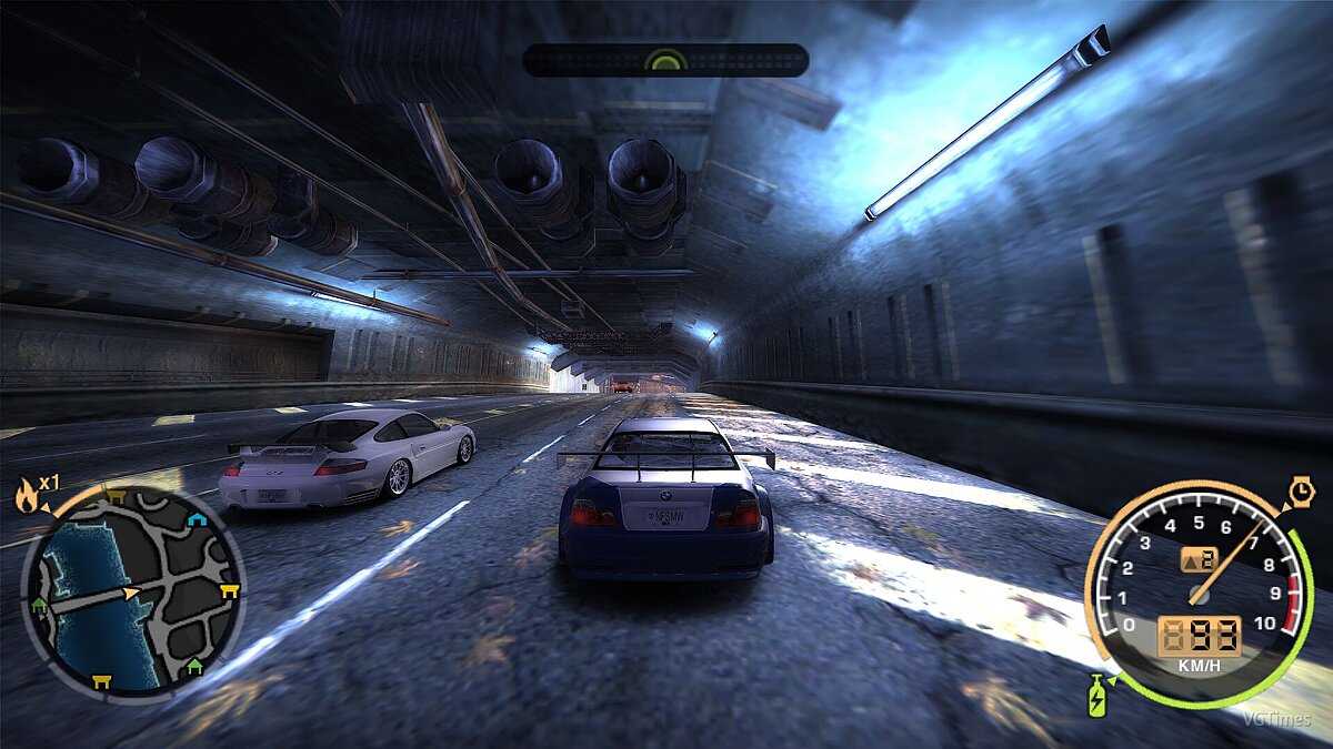 Need for Speed: Most Wanted (2005) — Лучшее разнообразие трафика
