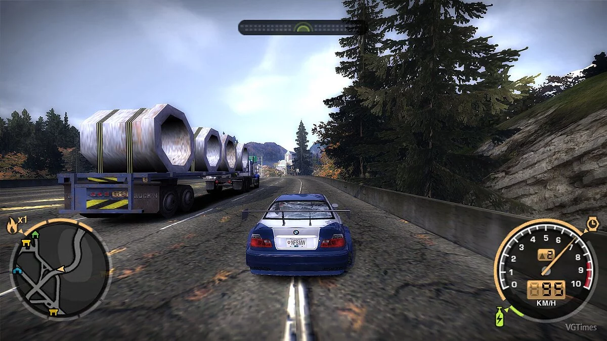 Need for Speed: Most Wanted (2005) — Лучшее разнообразие трафика