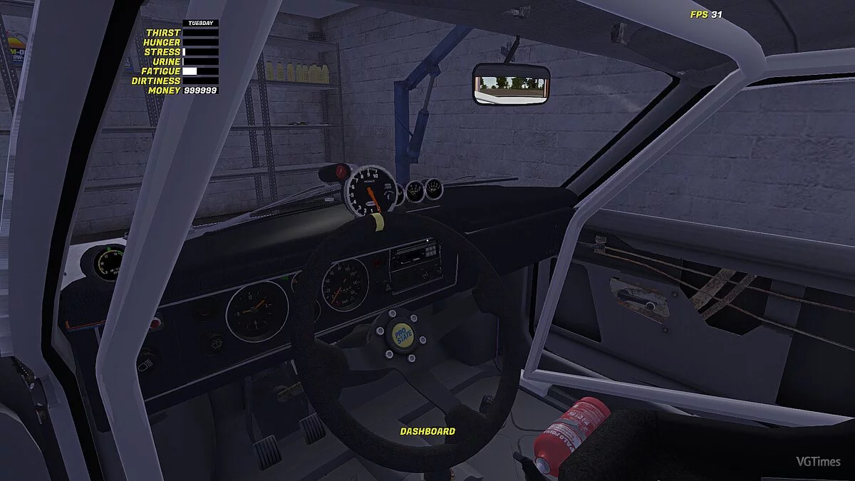 My Summer Car — Сохранение (Белая фул сатсума, 999999 марок, настроенная)